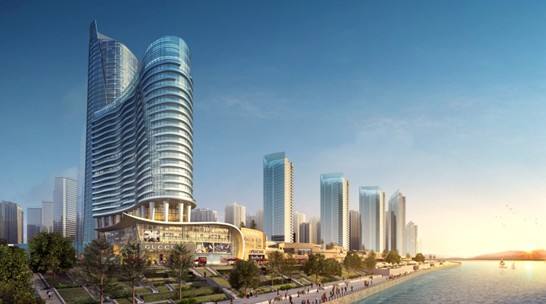 長(cháng)沙北辰三角洲洲際酒店